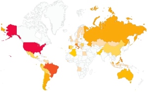 KzooEnrique.com has been visited by readers from 48 countries in just the past 90 days.  72 countries since its creation.